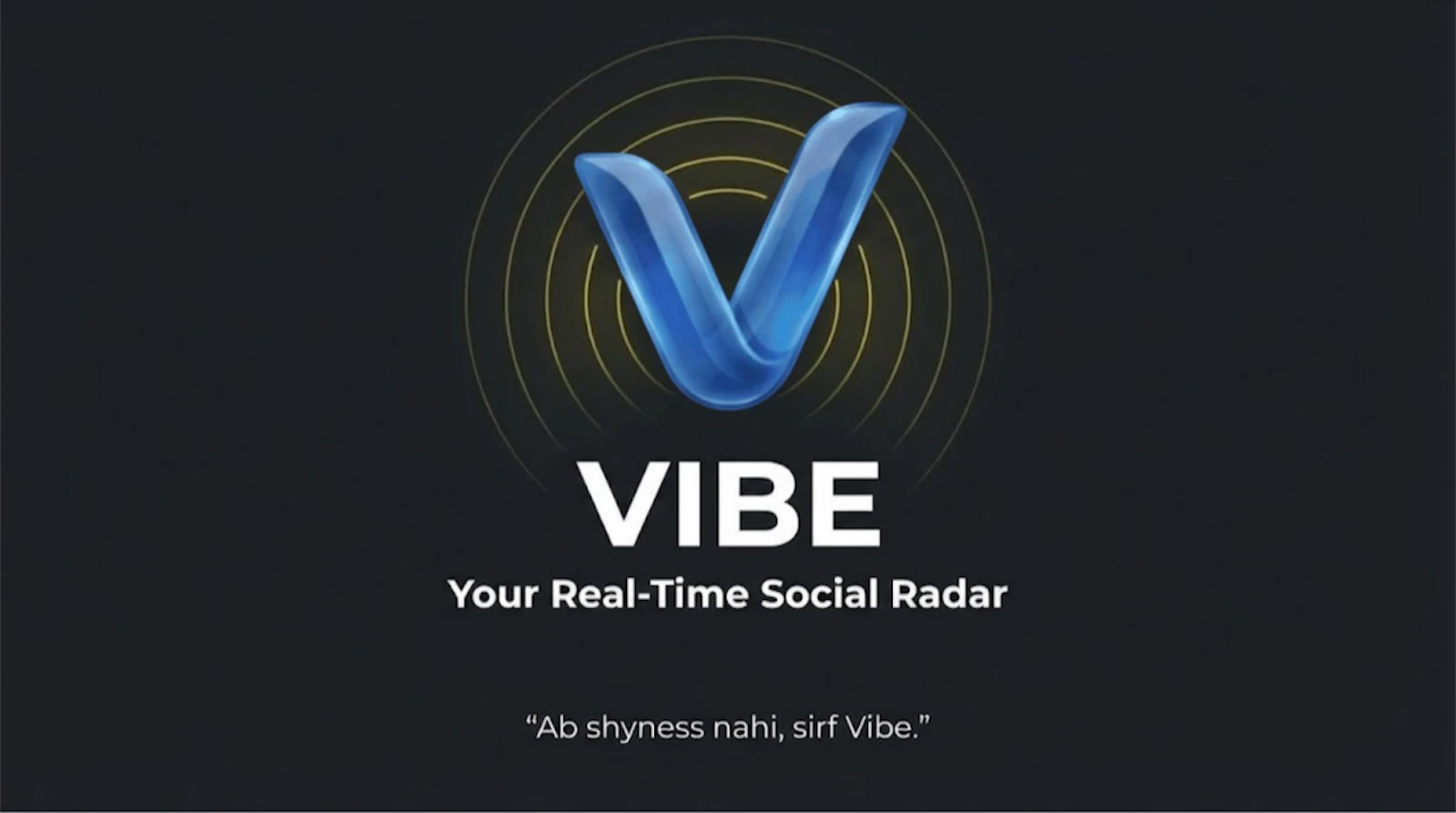 Vibe: Real-Time Social Radar screenshot 1