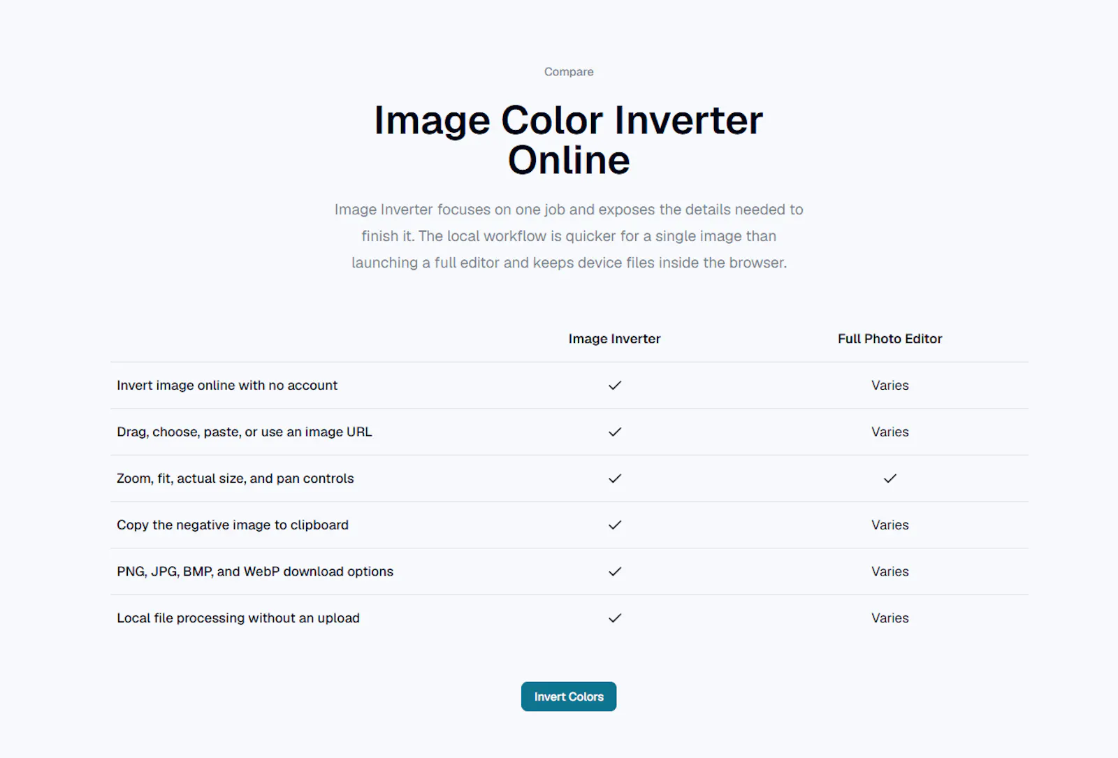 Image Inverter screenshot 2