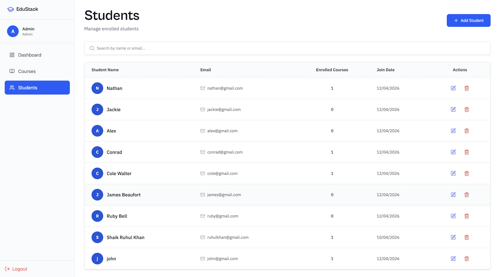 EduStack LMS screenshot 5