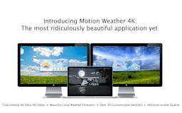 Motion Weather 4K media 2