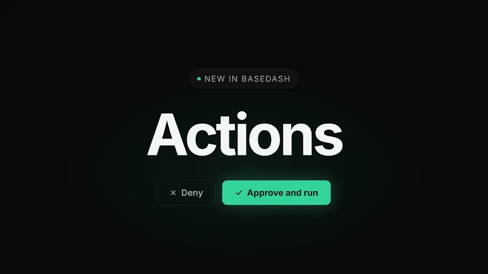 Basedash Actions screenshot 1 (video preview)