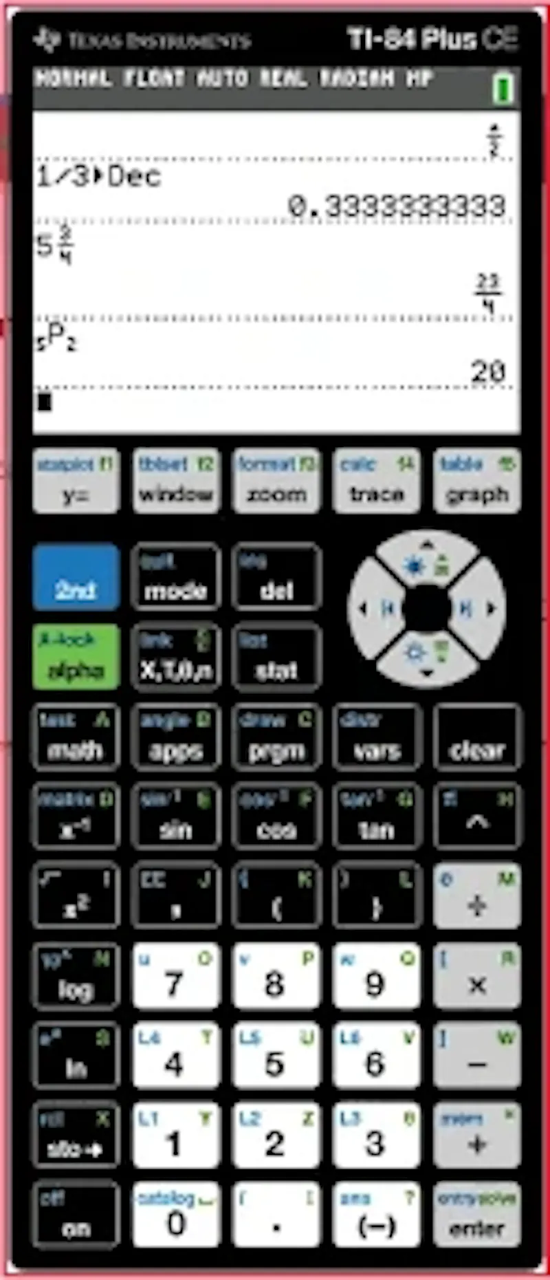 Ti 84 Calculator Online screenshot 2