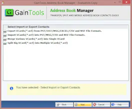 GainTools Address Book Manager gallery image