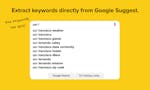 Google Suggest Keyword Generator image