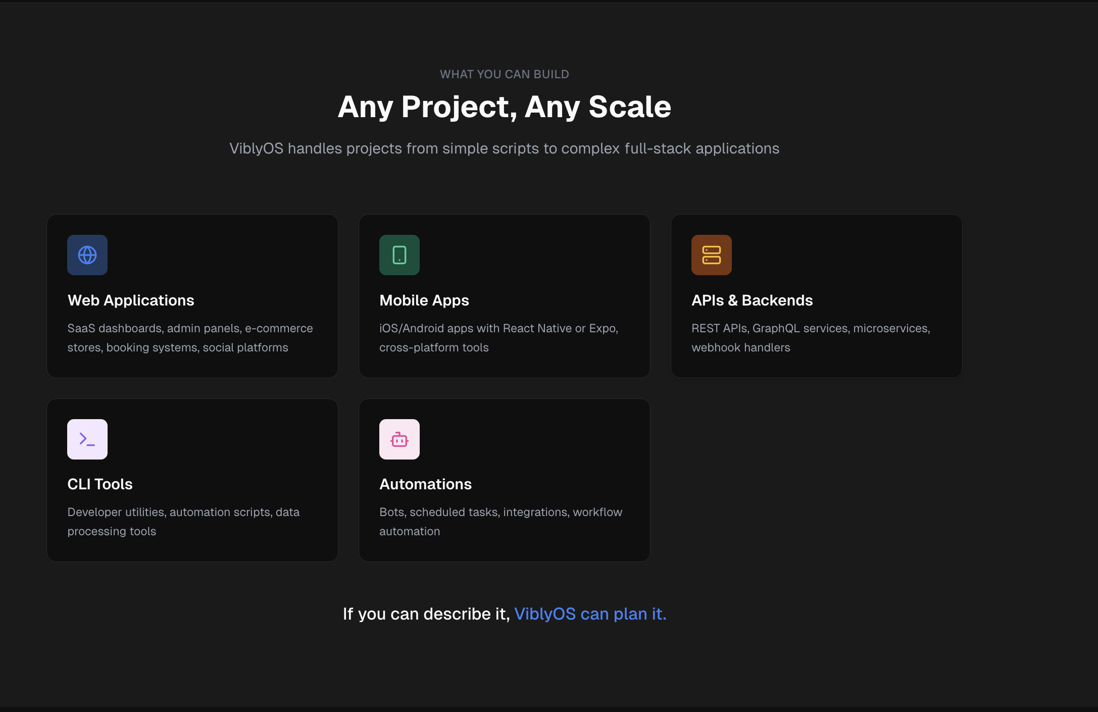ViblyOS - Screenshot 2 showing product features and functionality