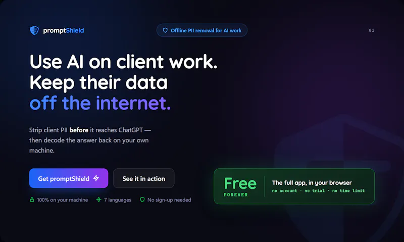 promptShield screenshot 2