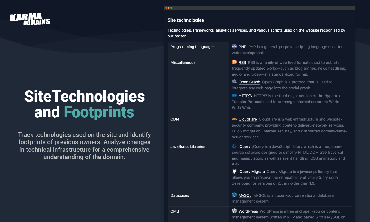 Karma.Domains gallery image