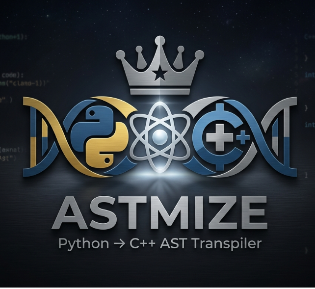 Astmize  — Python → C++ Transpiler
