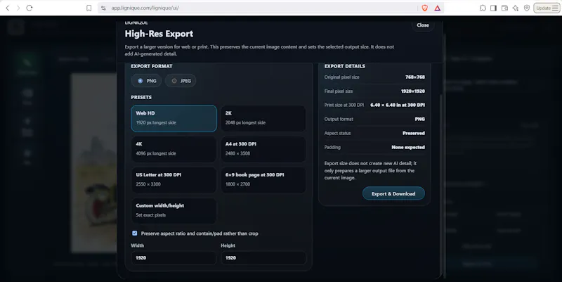 Lignique screenshot 4