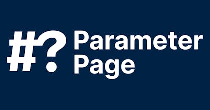 Parameter Page gallery image