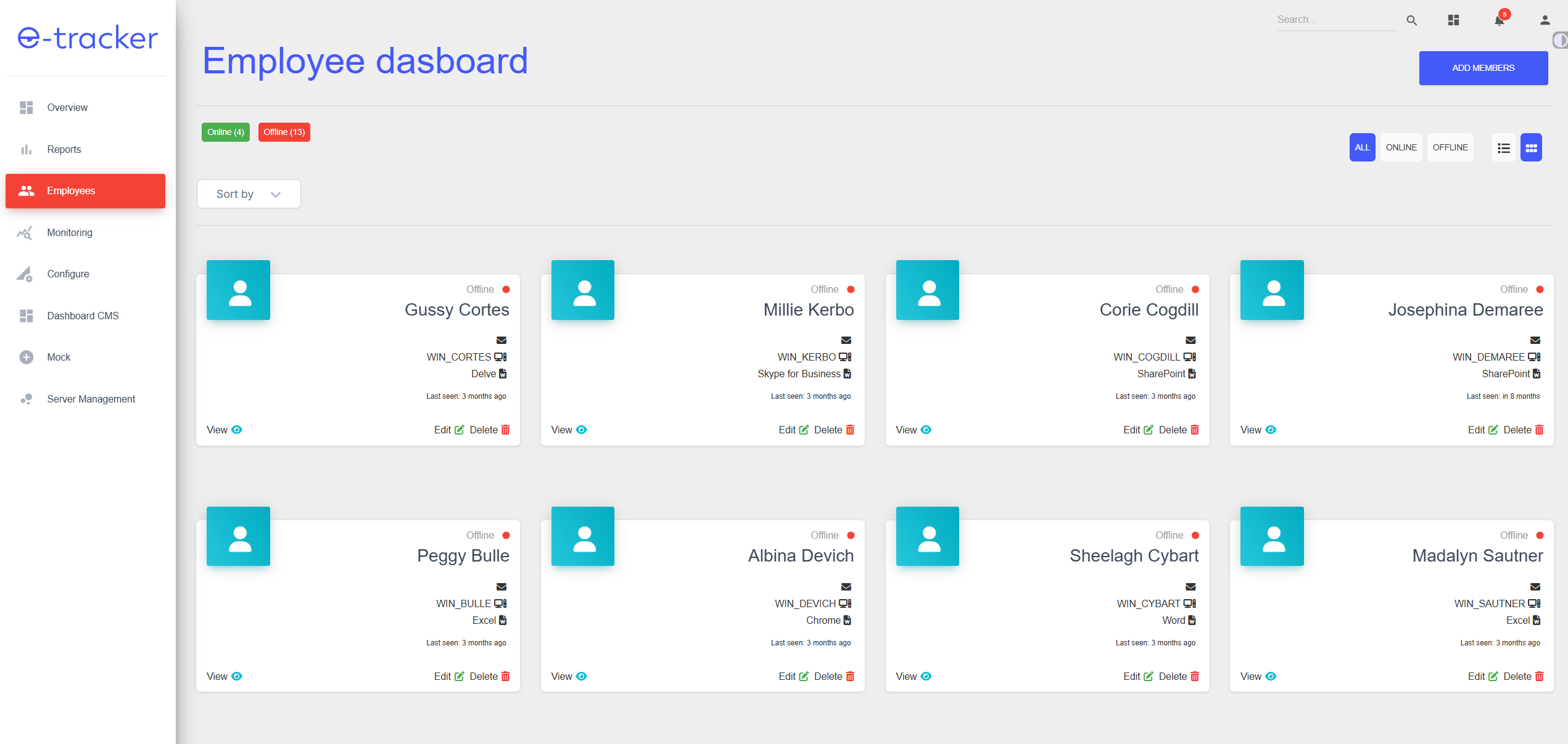 e-tracker gallery image
