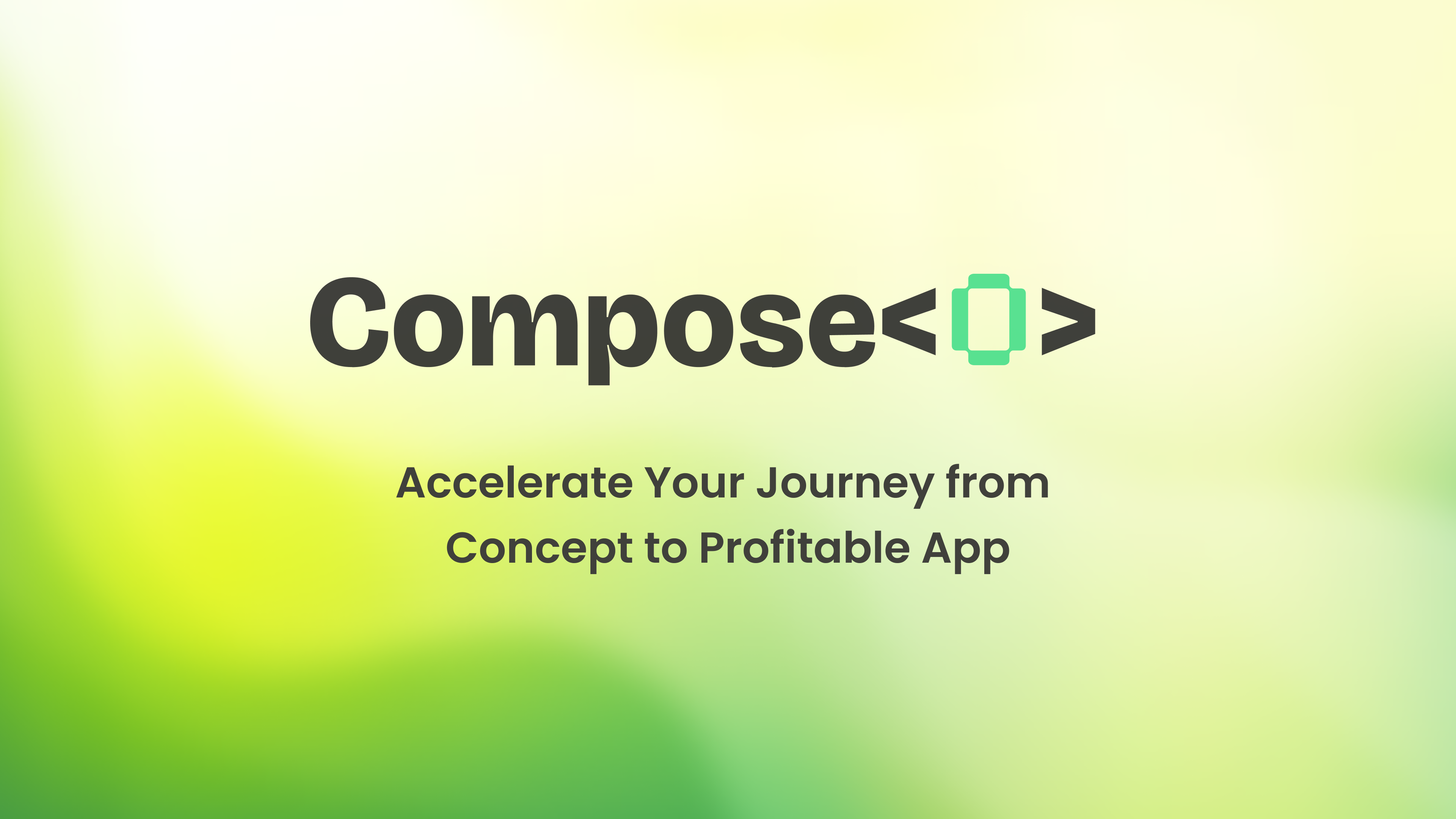 Compose101 - Beschleunigen Sie Ihre Reise vom Konzept zur profitablen App Medien 1