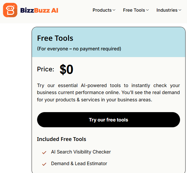 Bizbuzz - Product Hunt launch logo