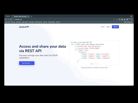 dodoAPI gallery image