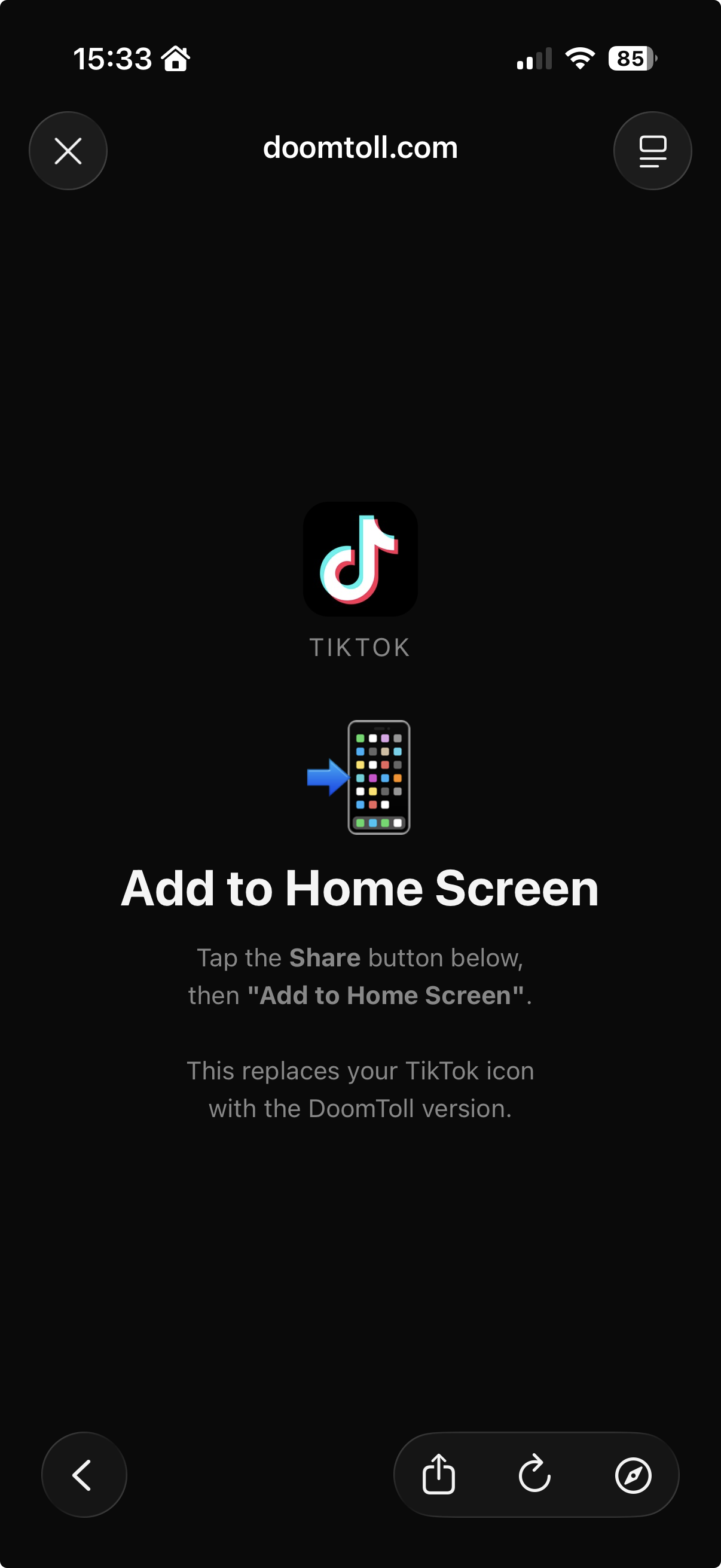 DoomToll - Cure social media addiction gallery image