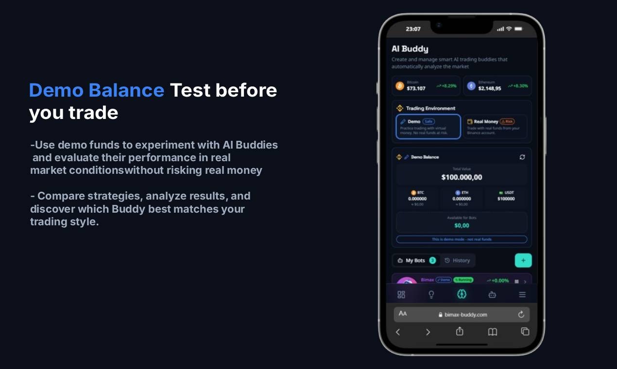 Bimax Buddy - Screenshot 5 showing product features and functionality