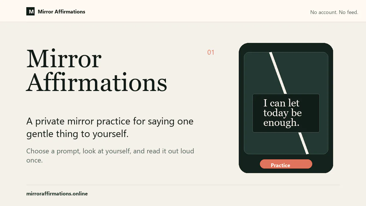 Mirror Affirmations