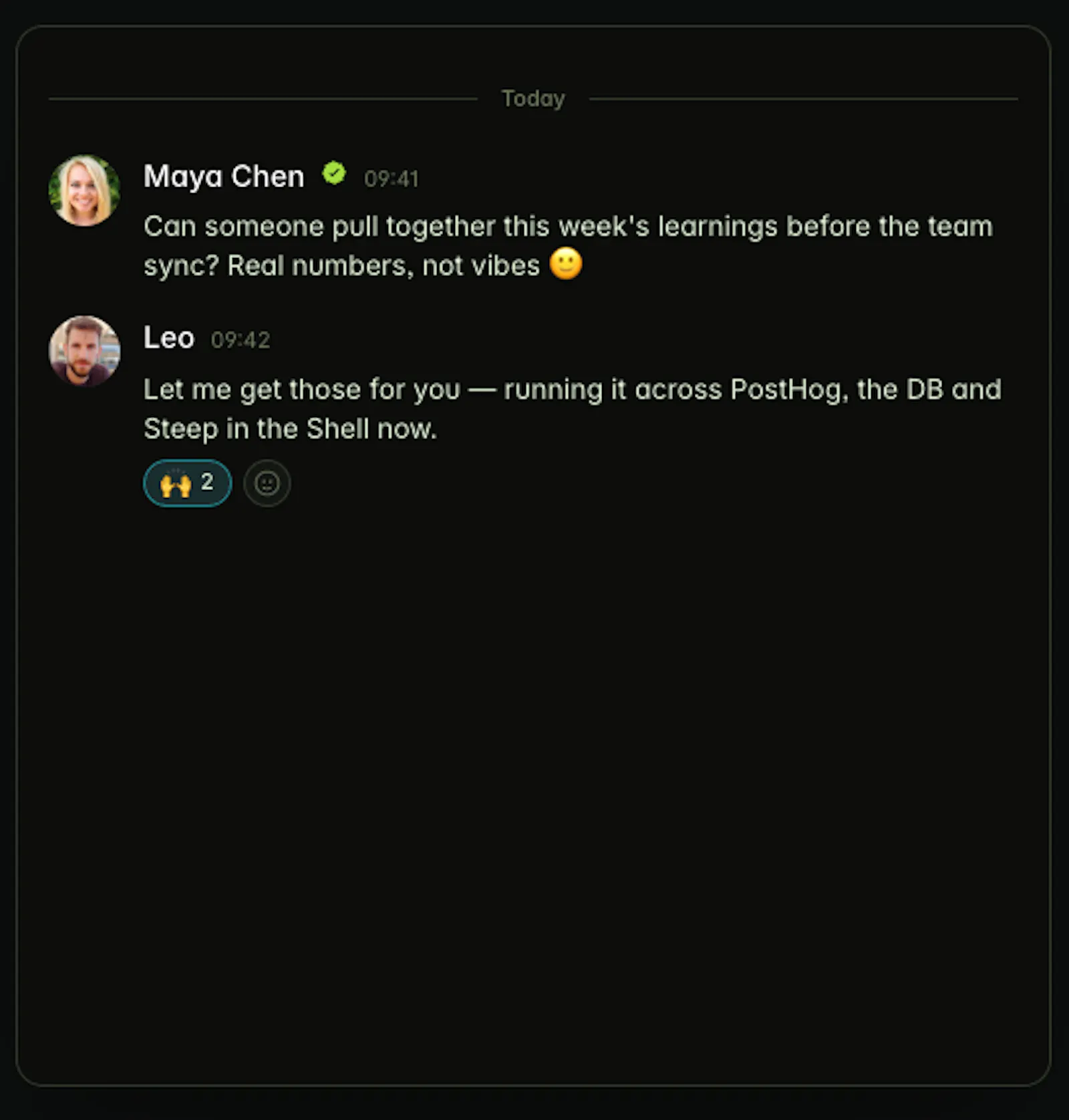 Ano: Team Chat with Claude Code built in screenshot 4