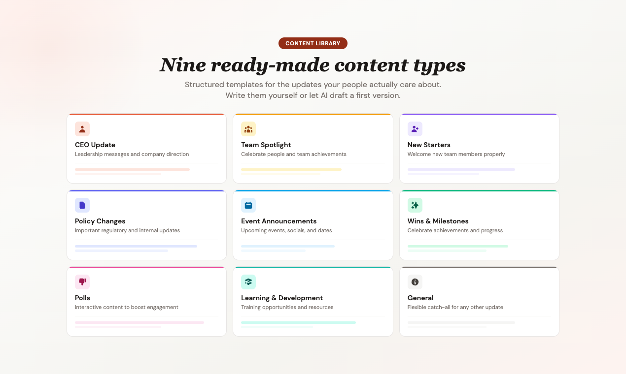 Internal Newsletter gallery image