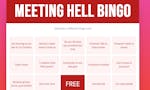 Meeting Hell Bingo image