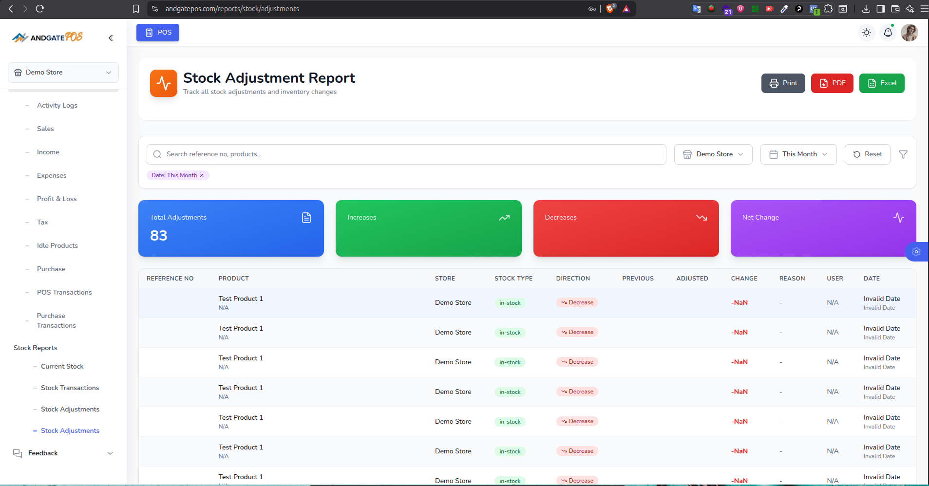 AndgatePOS System gallery image