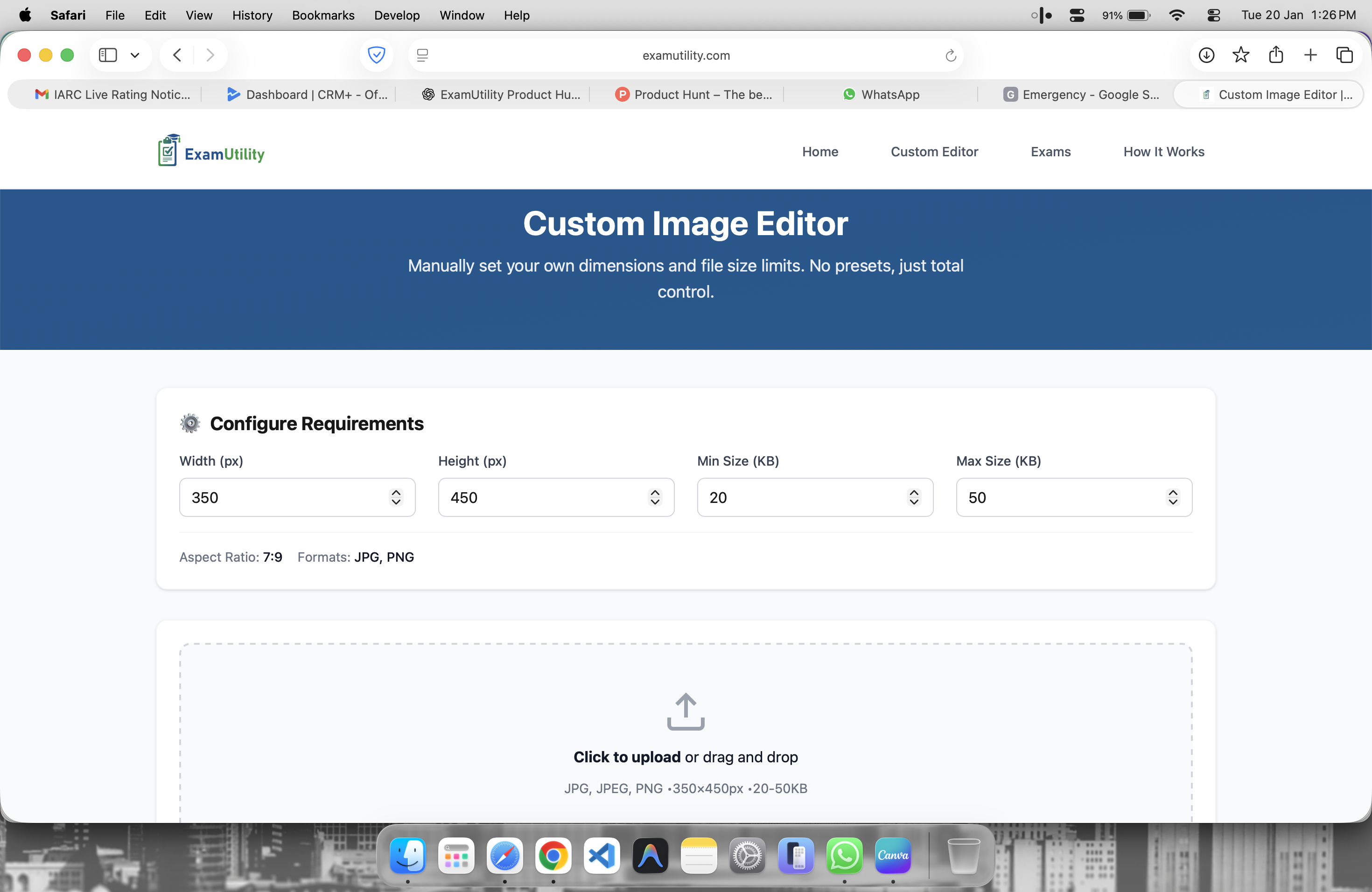 Examutility.com gallery image