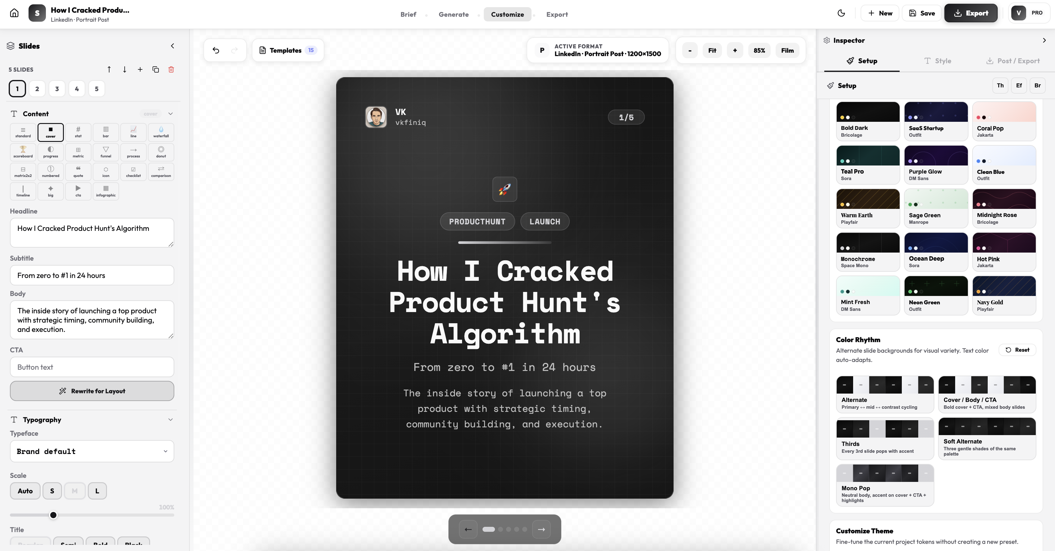Carousel Maker by Social Studio gallery image