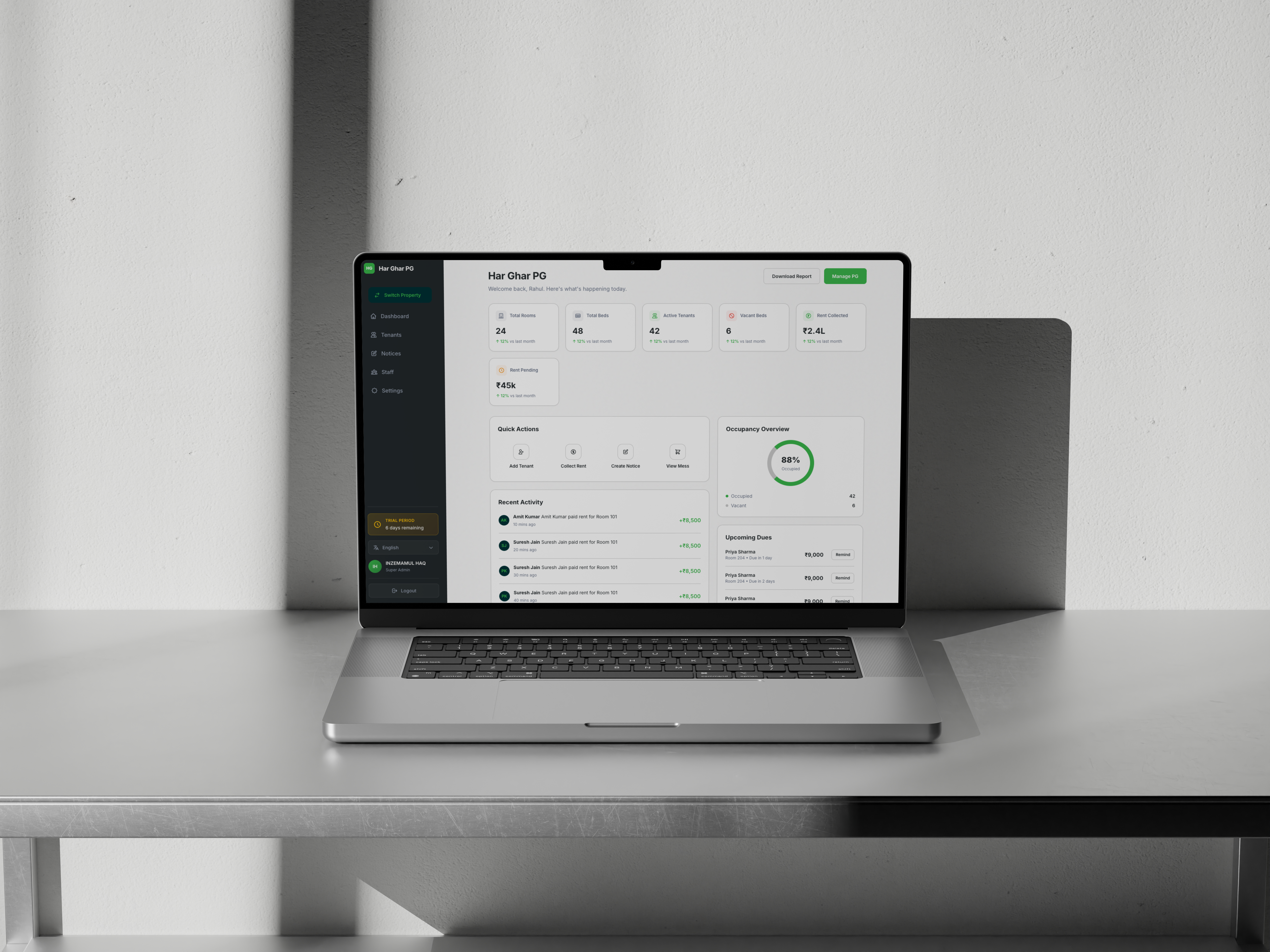 HarGharPG | Smart PG Management Solution gallery image