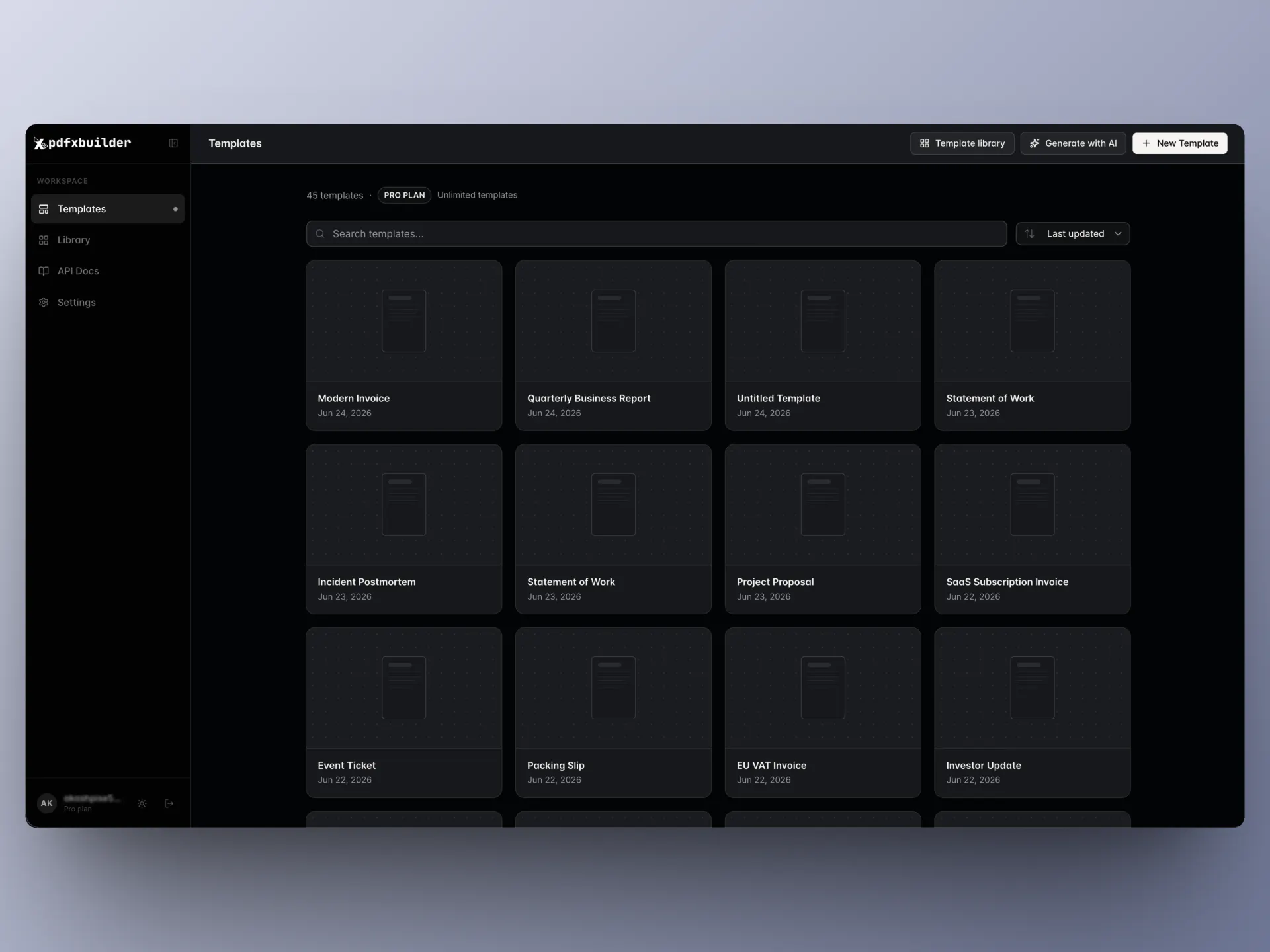 PDFx Builder gallery image