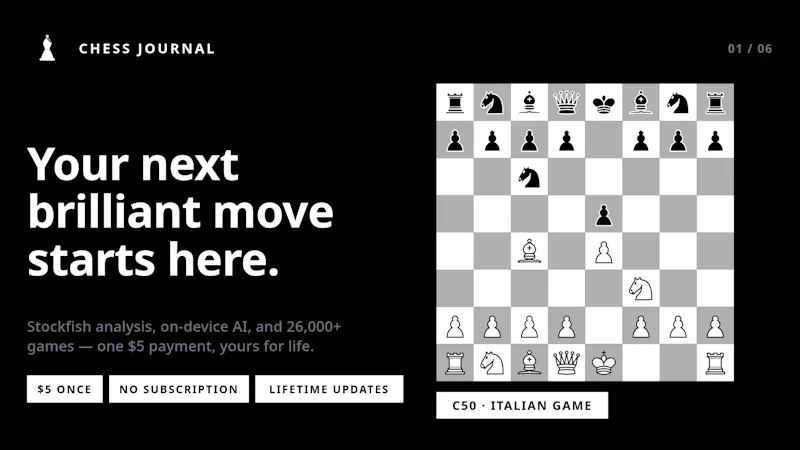 Chess Journal screenshot 2