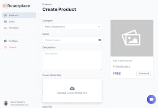React Marketplace gallery image