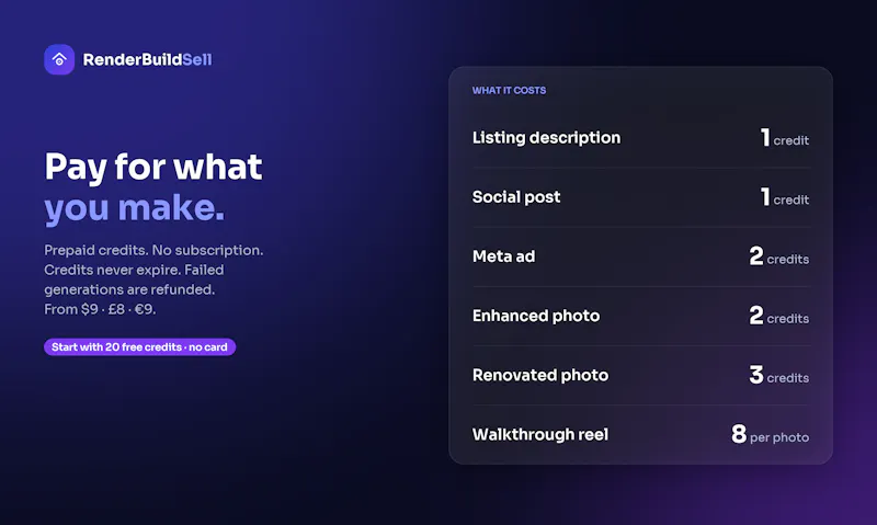 RenderBuildSell screenshot 6