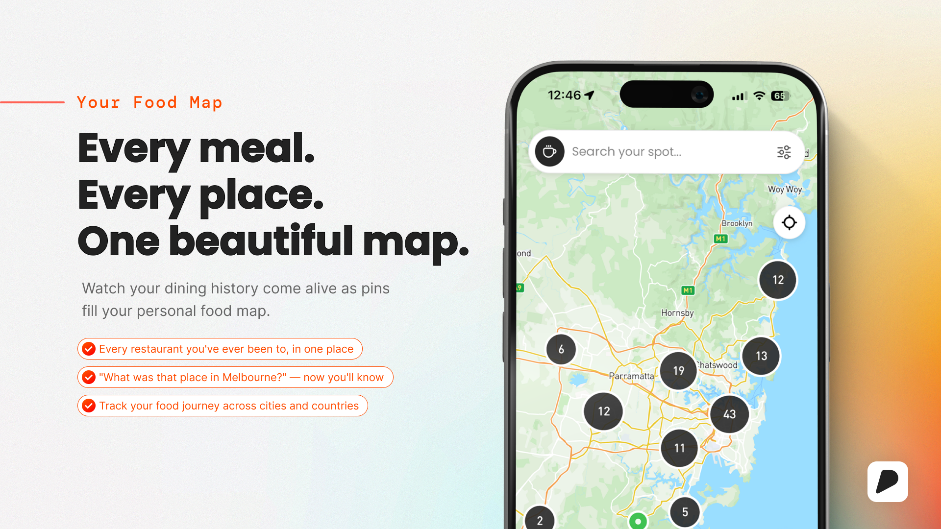 Pintio - Food Map & Tracker gallery image