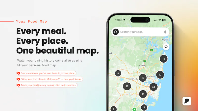 Pintio - Food Map & Tracker screenshot 4