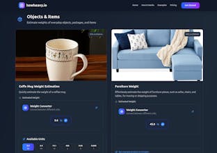 HowHeavy.io gallery image