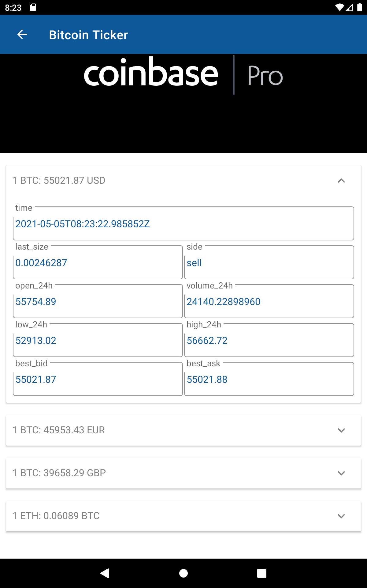 Embit: Bitcoin -portemonnee, testnet - Bitcoin blockchain -portemonnee & gegevensinvoeging media 3