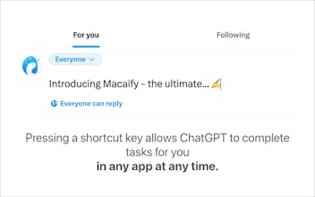 Macaify - Make your Mac-AI-fy gallery image