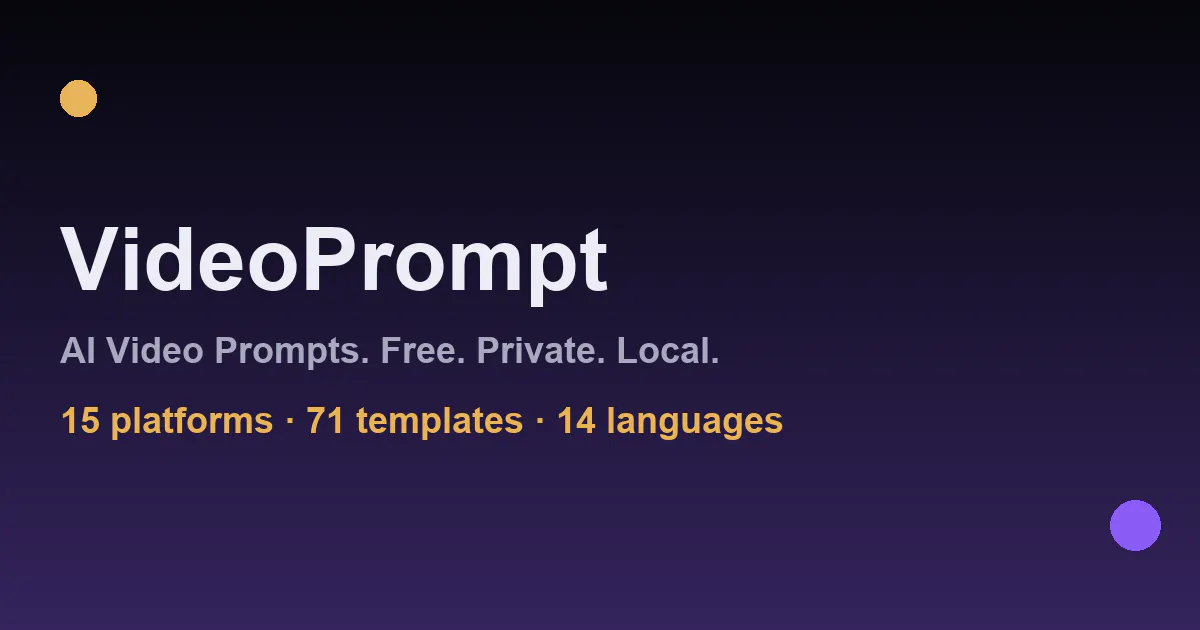 VideoPrompt gallery image