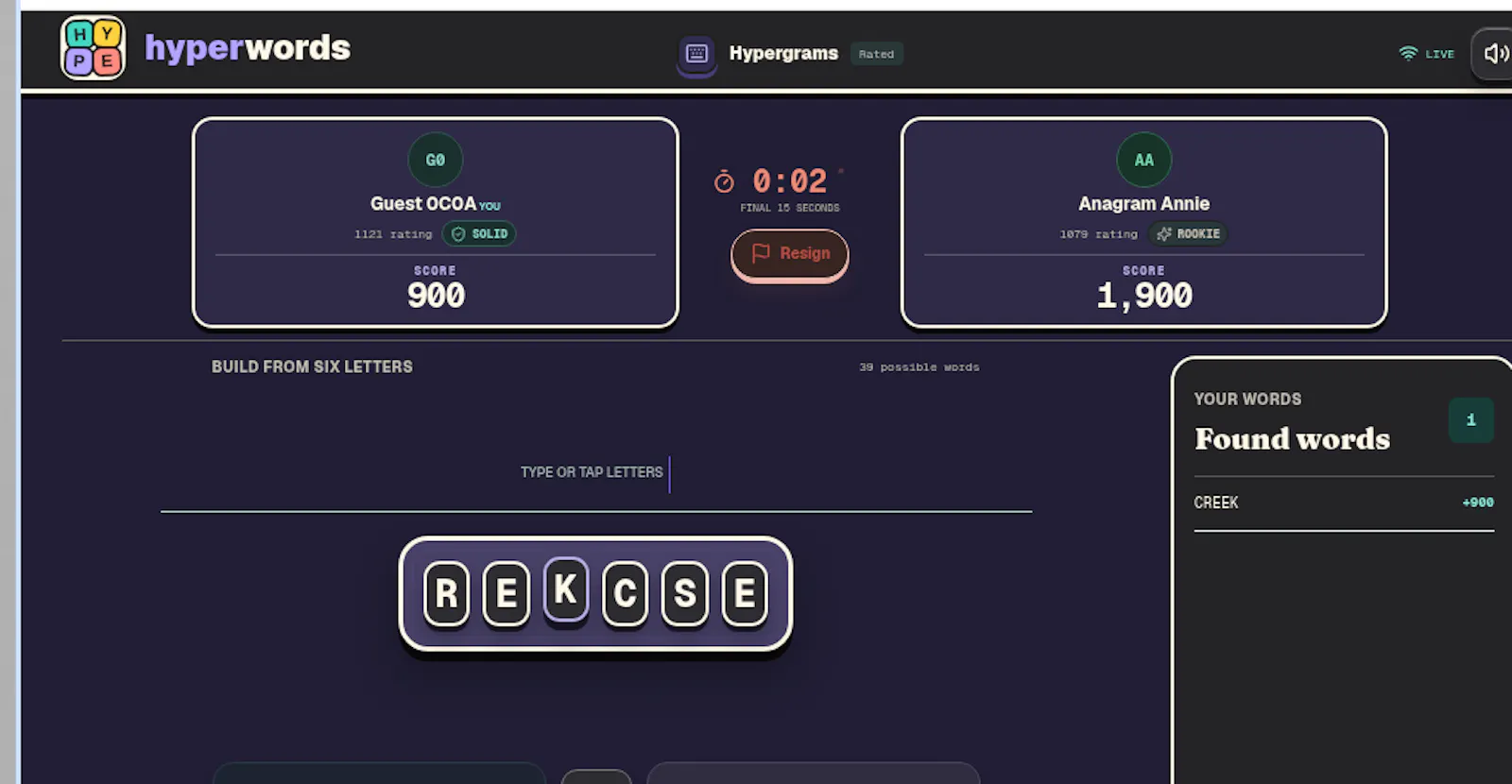 Hyperwords screenshot 2