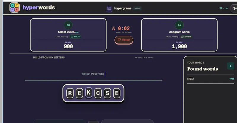 Hyperwords screenshot 2