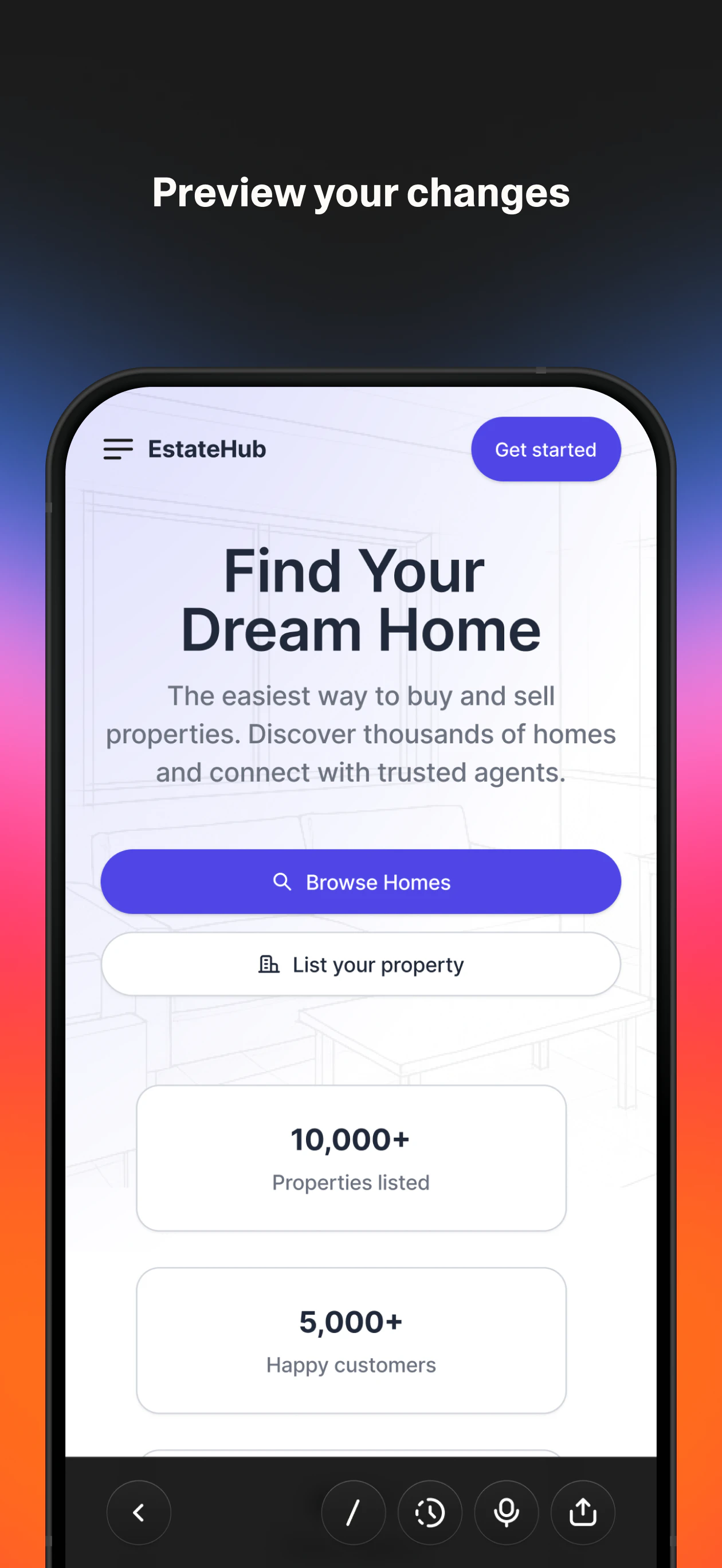 Lovable mobile app screenshot 4
