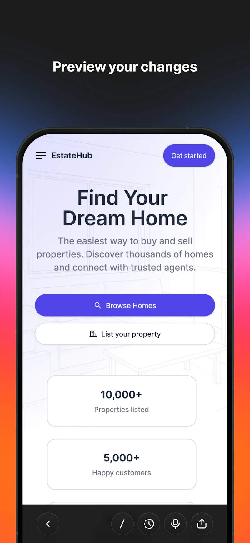 Lovable mobile app screenshot 4
