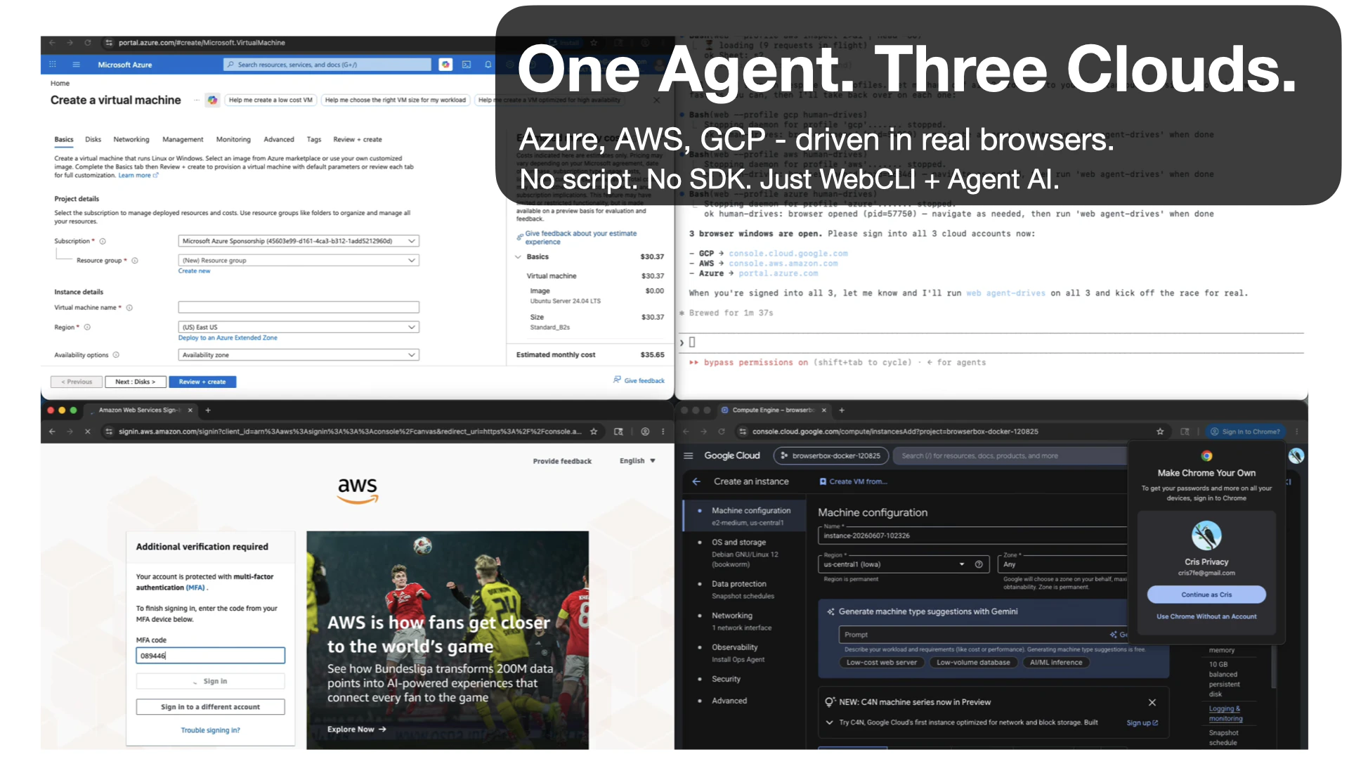 WebCLI - Agent Interface for the Web. screenshot 2