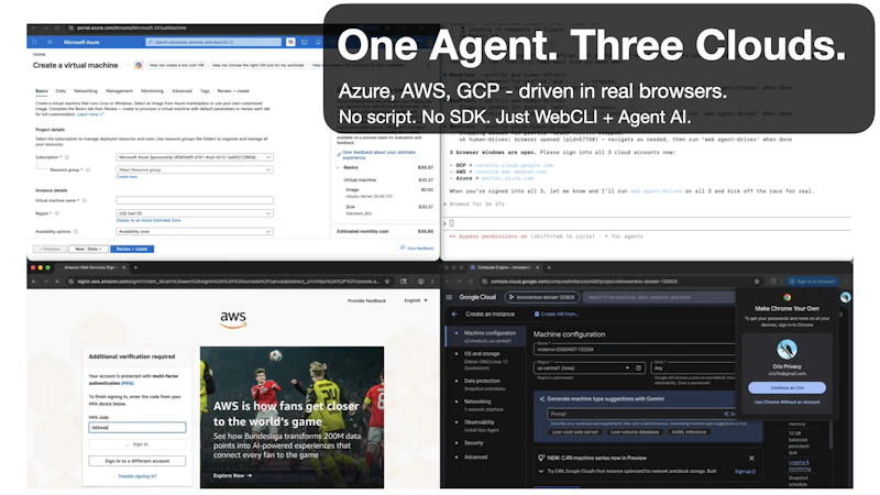 WebCLI - Agent Interface for the Web. screenshot 3