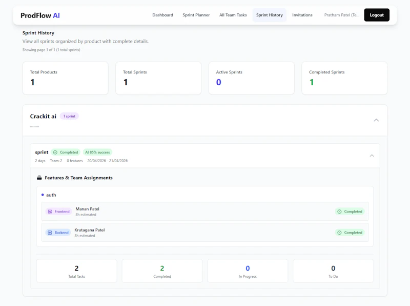 ProdFlow AI screenshot 8