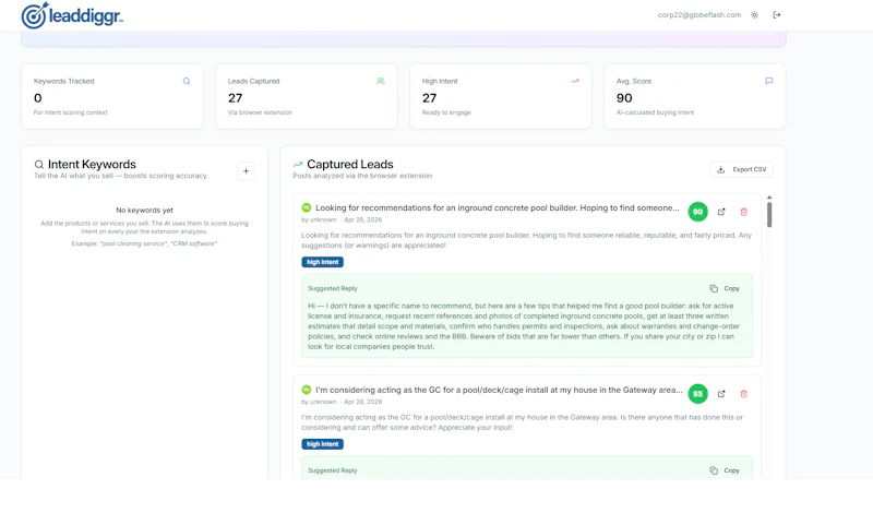leaddiggr screenshot 5