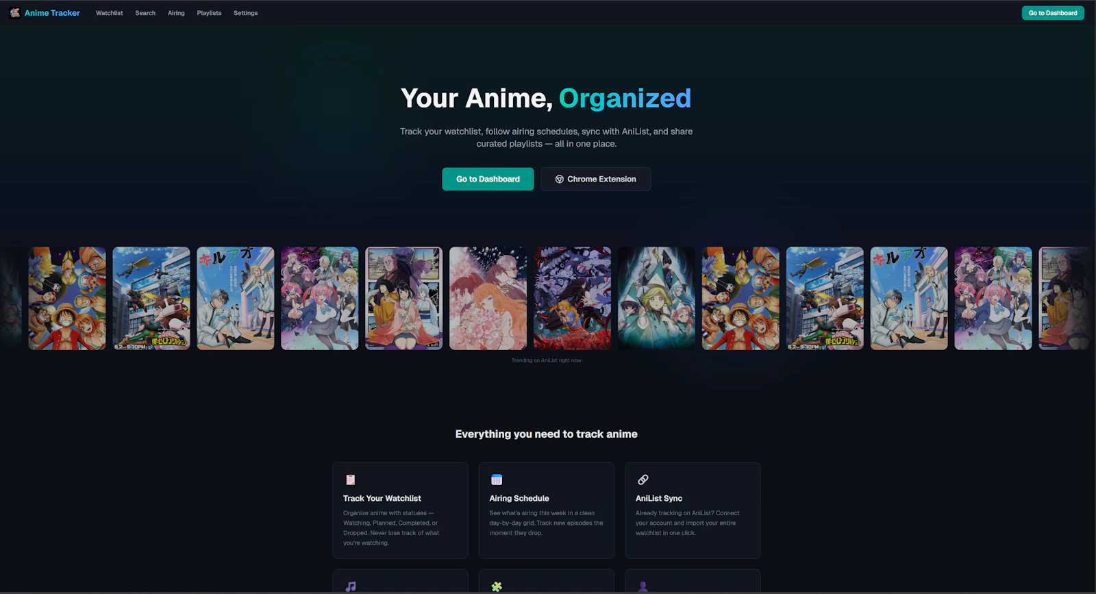 Anime Tracker screenshot 2