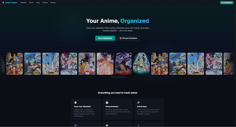 Anime Tracker screenshot 2