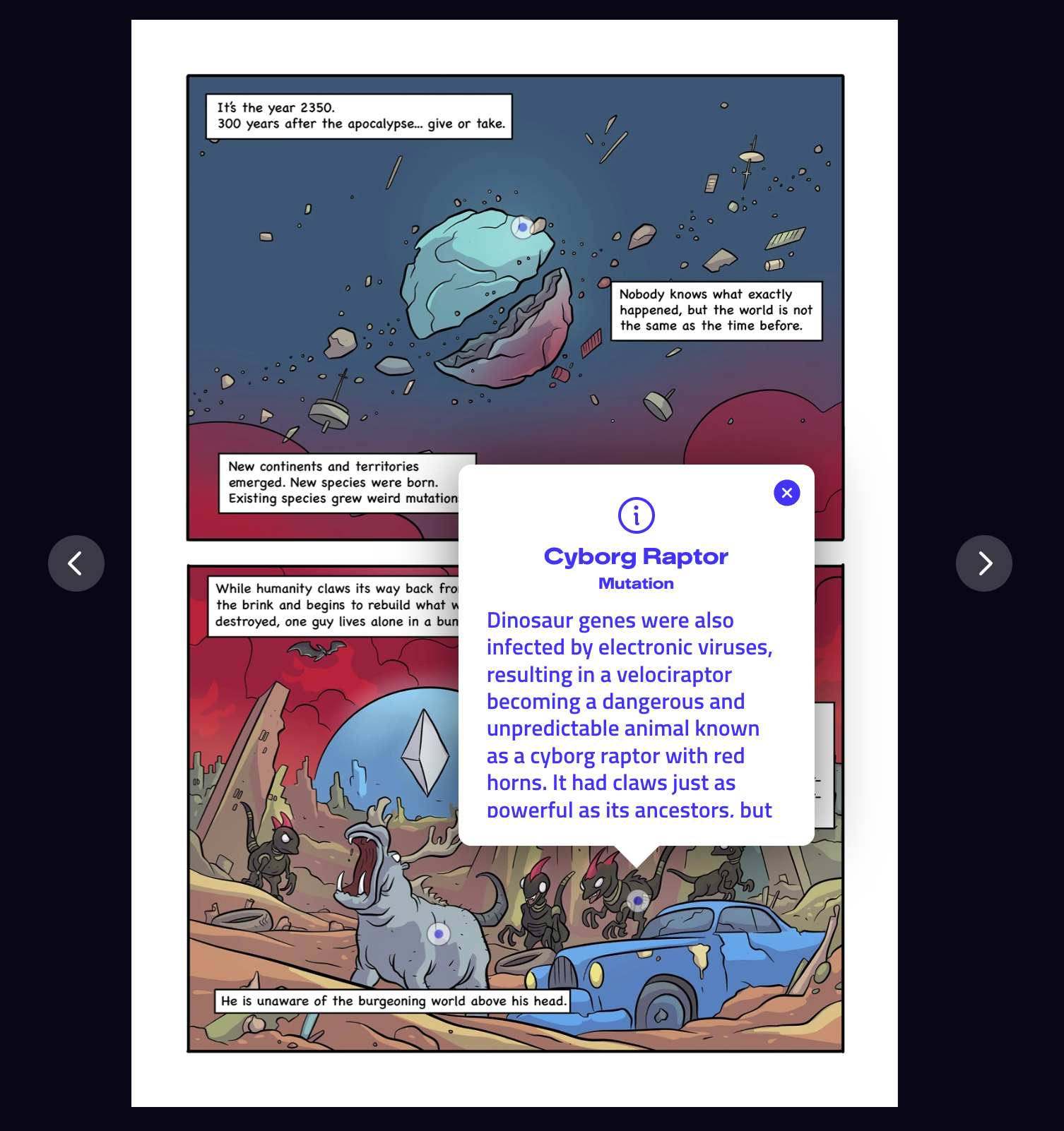 Interactive Comic Reader media 2