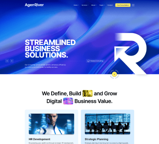 Creative Portfolio & Agency WP Theme gallery image